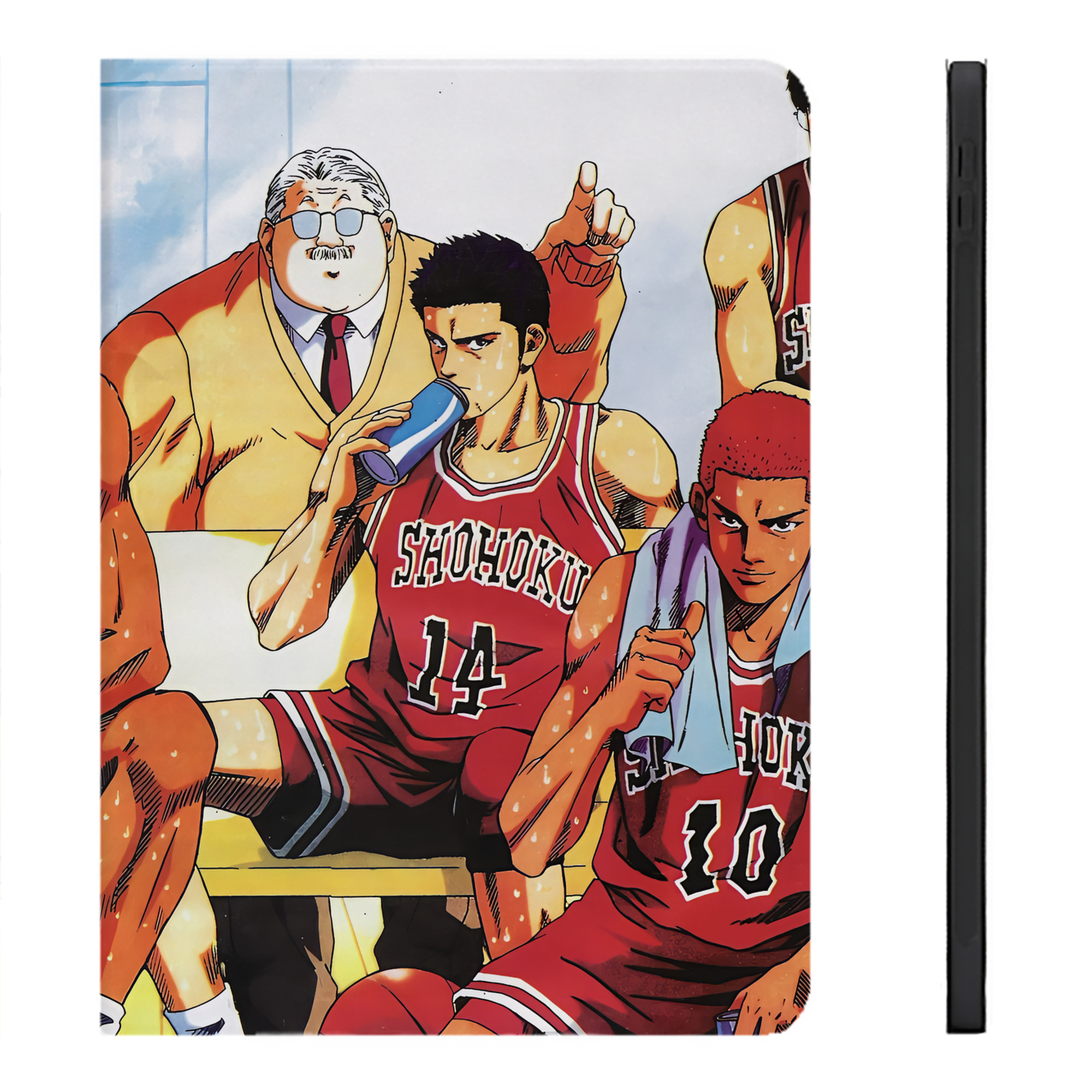 （画像用） SLAM DUNK／スラムダンク IPadケース ペンホルダー付き ブックスタイルデザイン